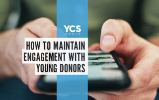 Maintain engagement with young donors