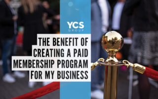 The benefit of creating a paid membership program for my business